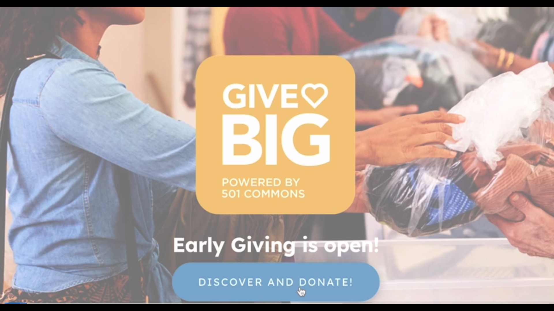 Join in the giving to support the areas local non-profits during the annual Give Big WA event