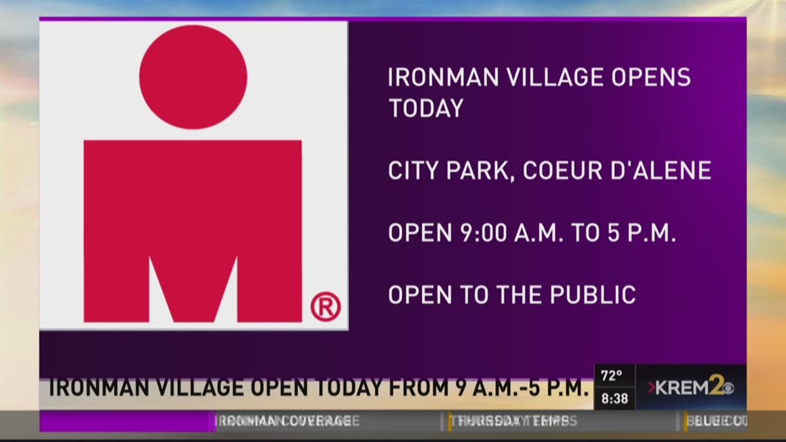 Ironman Village opens Thursday