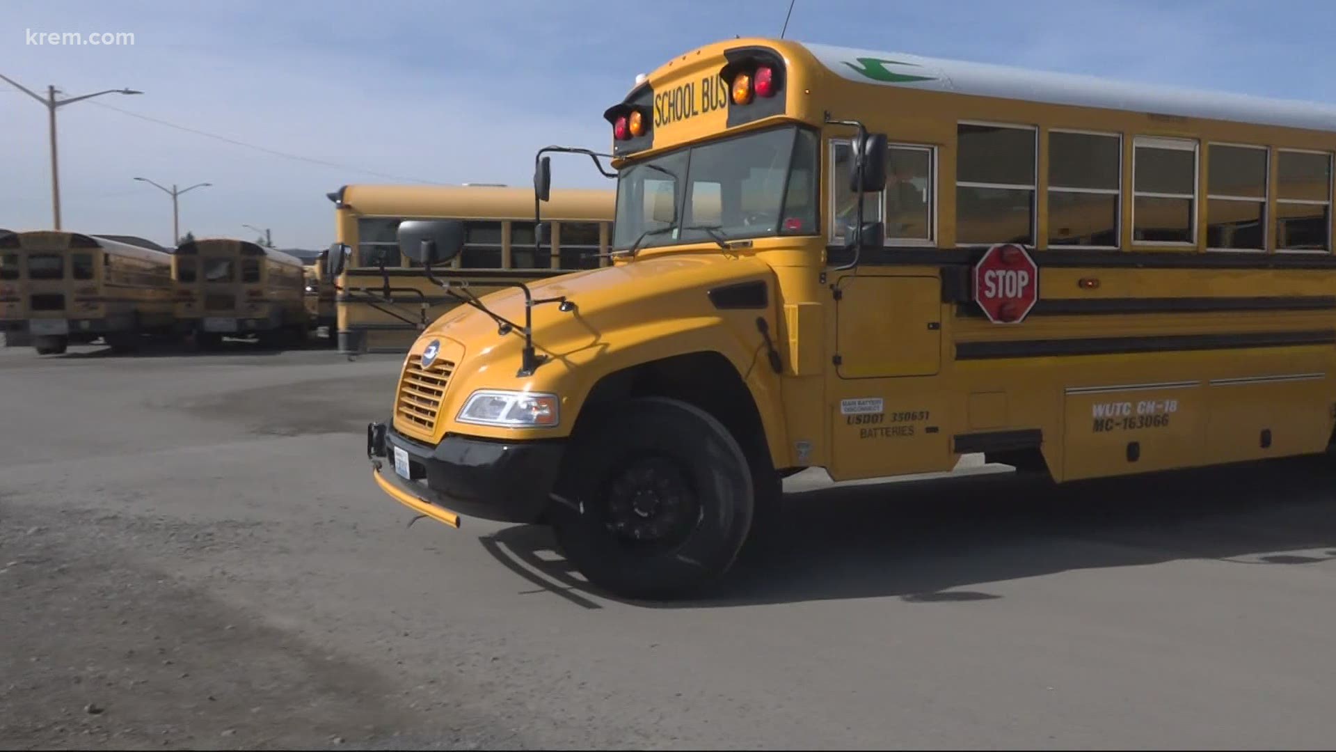 A spokesperson for Spokane Public Schools said "there are no indications that transmission occurred on school buses" in response to the COVID-19 cases.