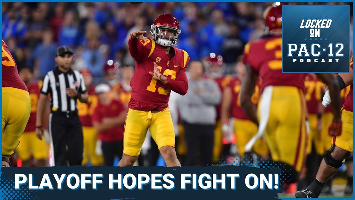 Usc Keeps The Pac 12s College Football Playoff Hopes Alive L Locked On Pac 12