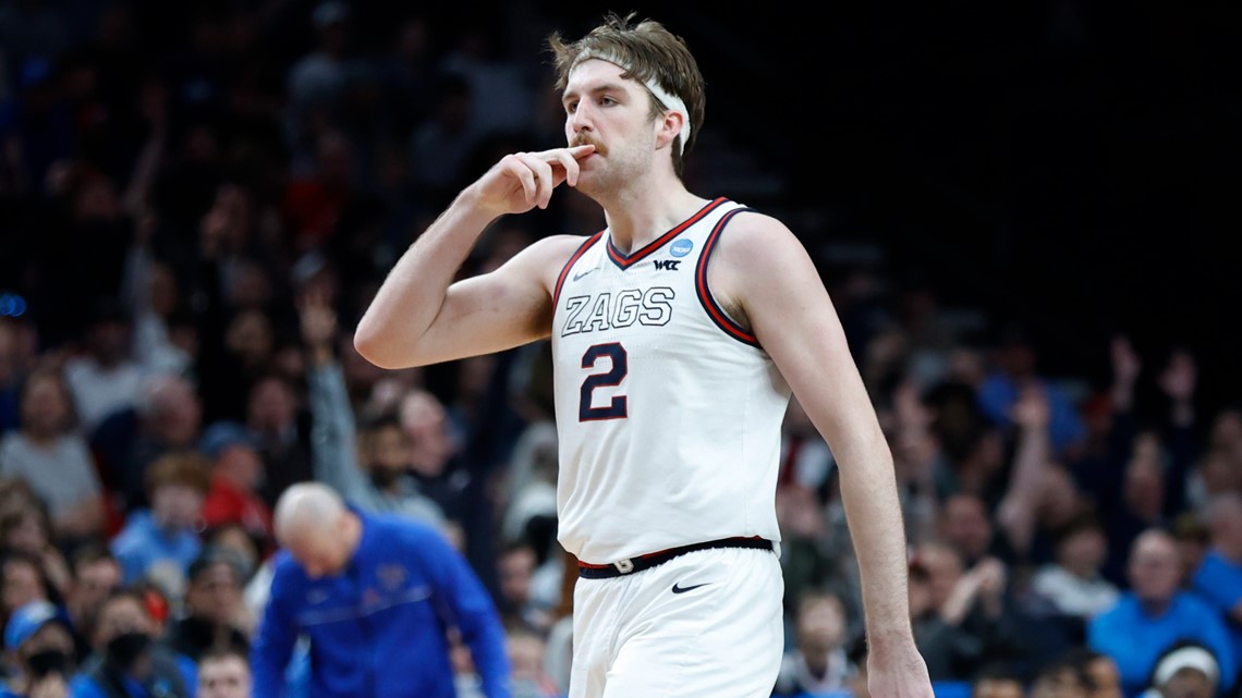 Gonzaga's Drew Timme announces he'll declare for NBA draft 