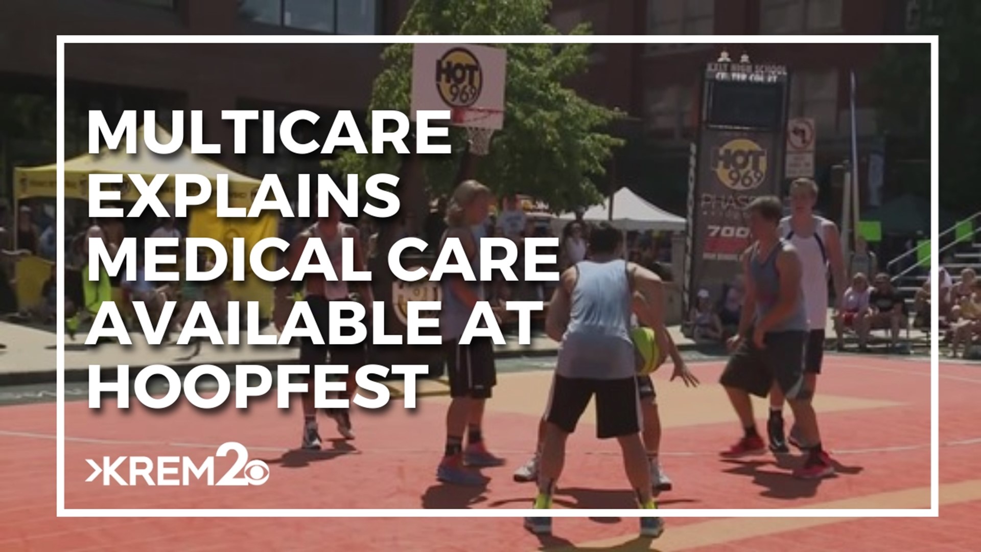 Roughly 100 medical experts will be on site ranging from athletic trainers to physicians and nurses.
