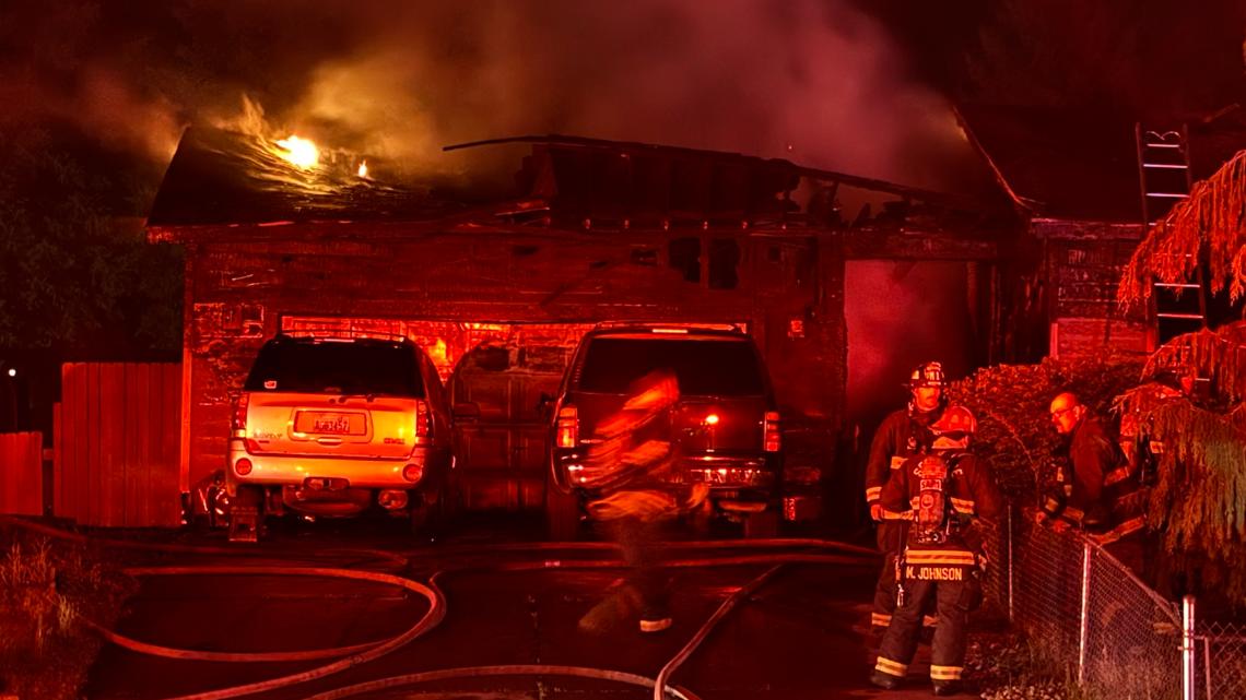 Man in critical condition, dog killed in house fire on Spokane's South ...
