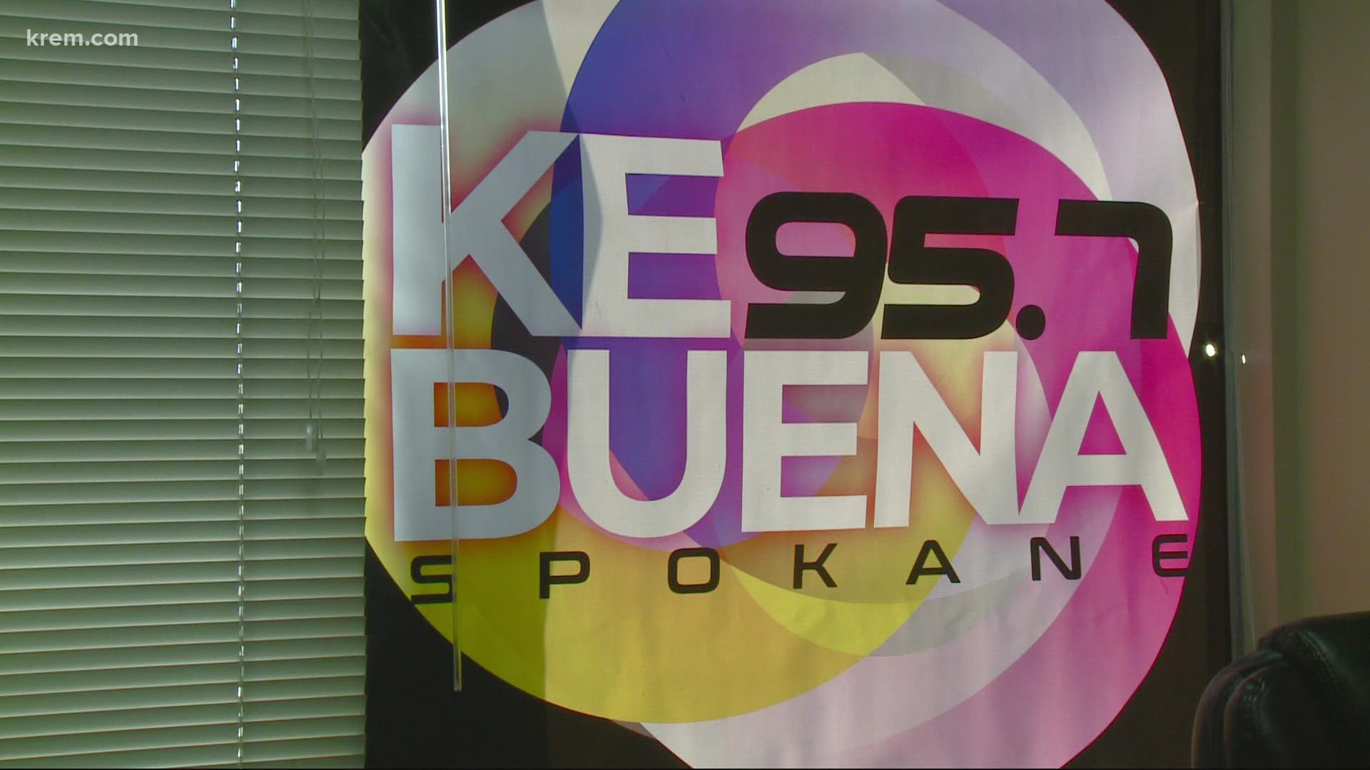 Ke Buena , Spokane's first Spanish language FM radio station 