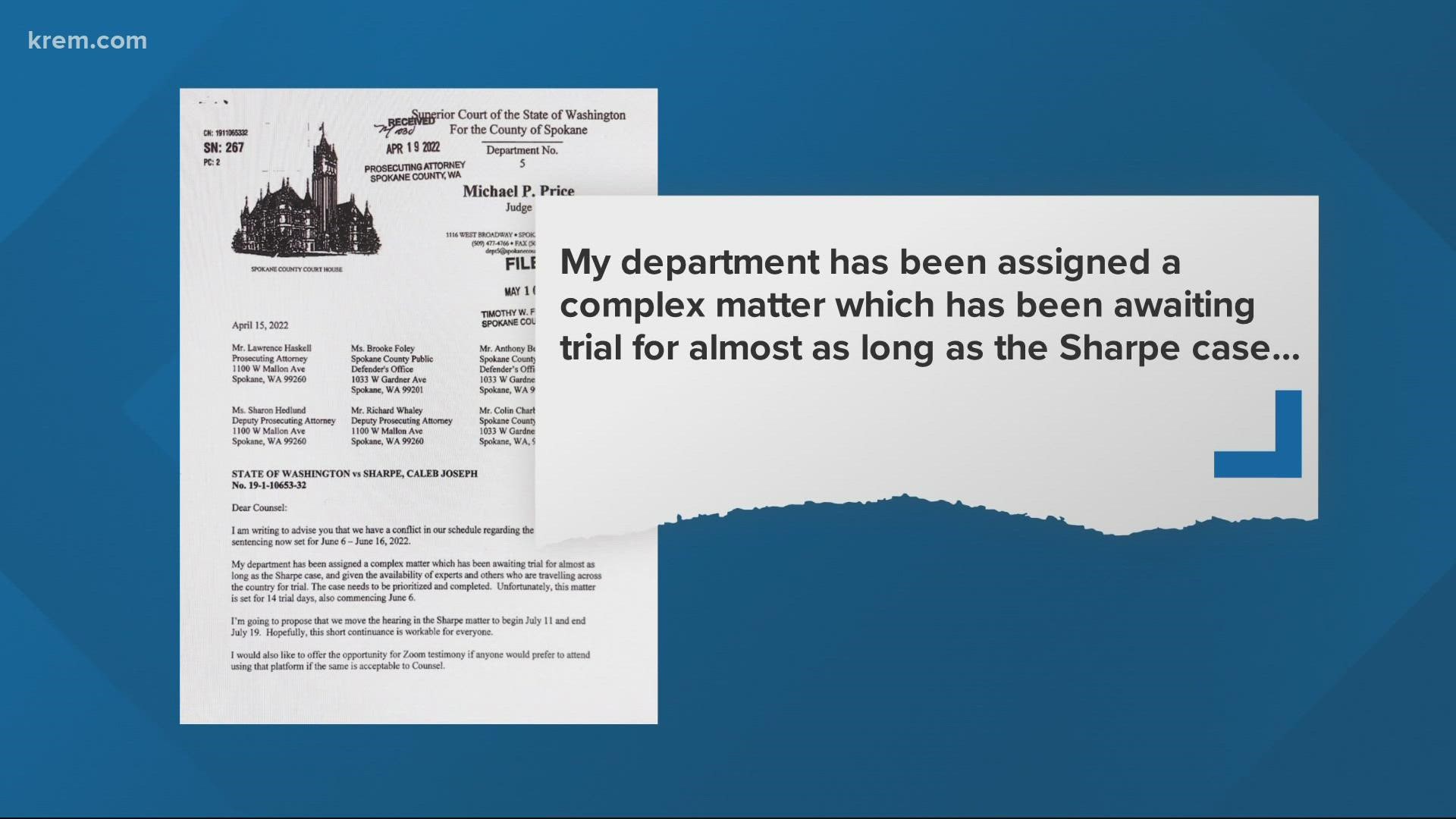 The sentencing for teh Freeman High School shooter was expected to begin in June 2022, but the hearing has been delayed yet again.