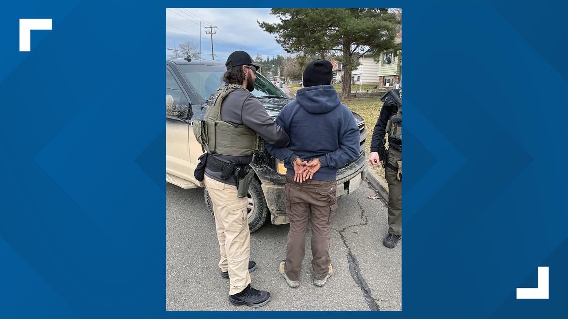 U.S. Marshals Service and Spokane County Sheriff's Office arrested a non-compliant sex offender in Spokane Valley