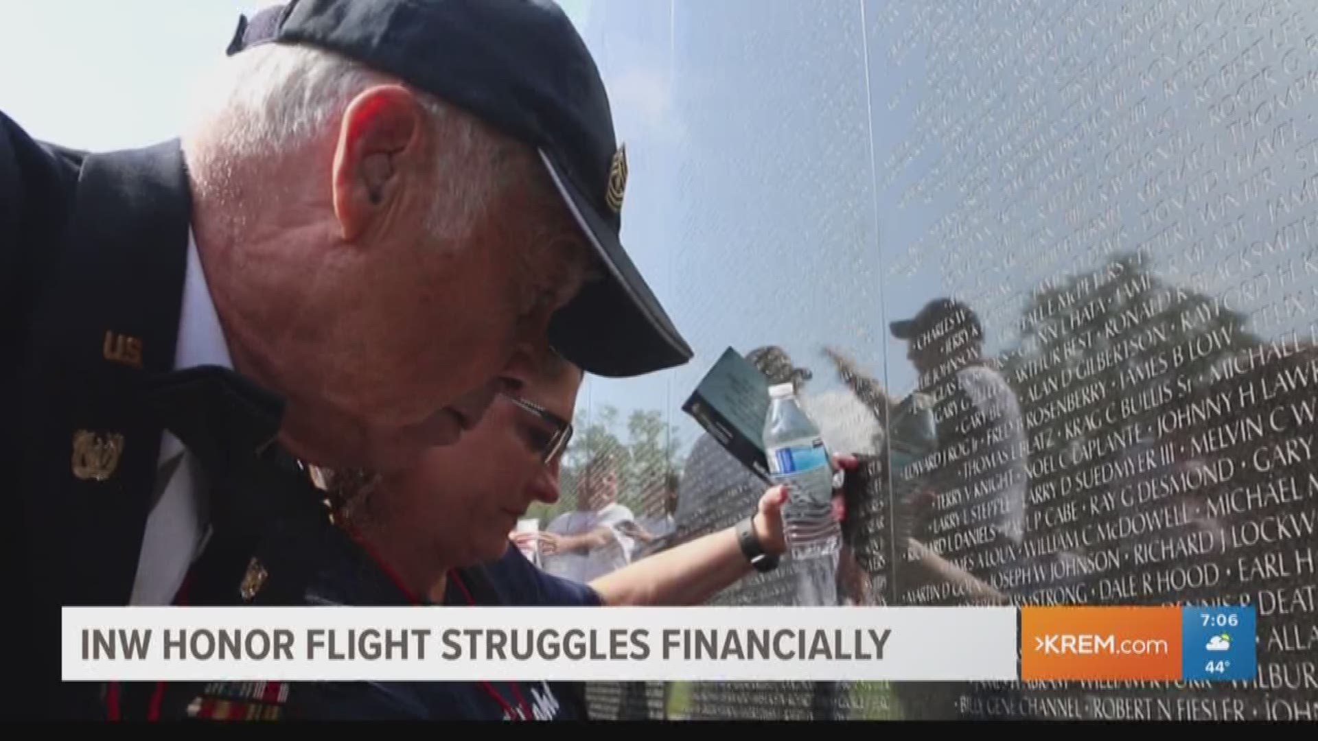 Inland NW Honor Flight struggles to find funding as waiting list grows