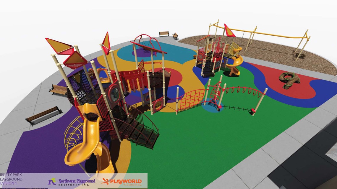 New playground at Liberty Park designed from local kids' input | Flipboard