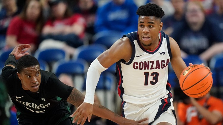 No. 6 Gonzaga routs Portland State 102-78 behind Smith's terrific performance off the bench