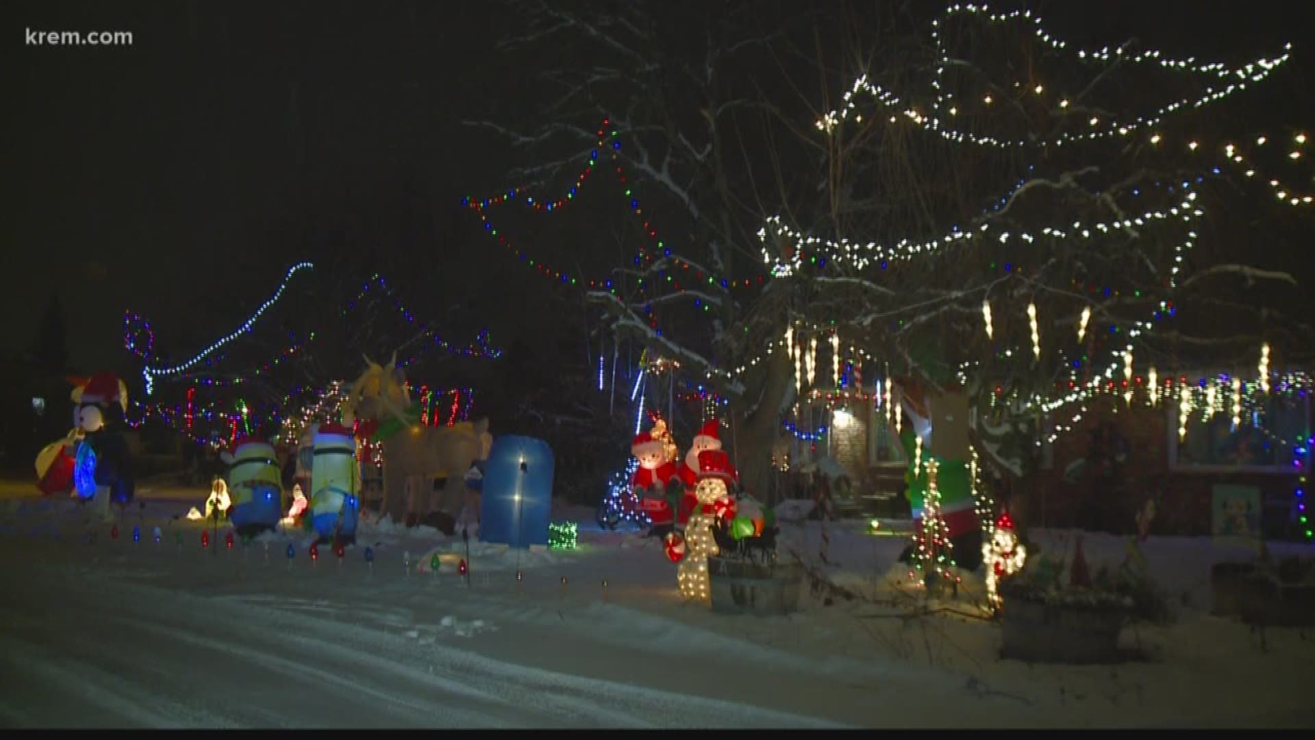 Mead home holds Christmas village