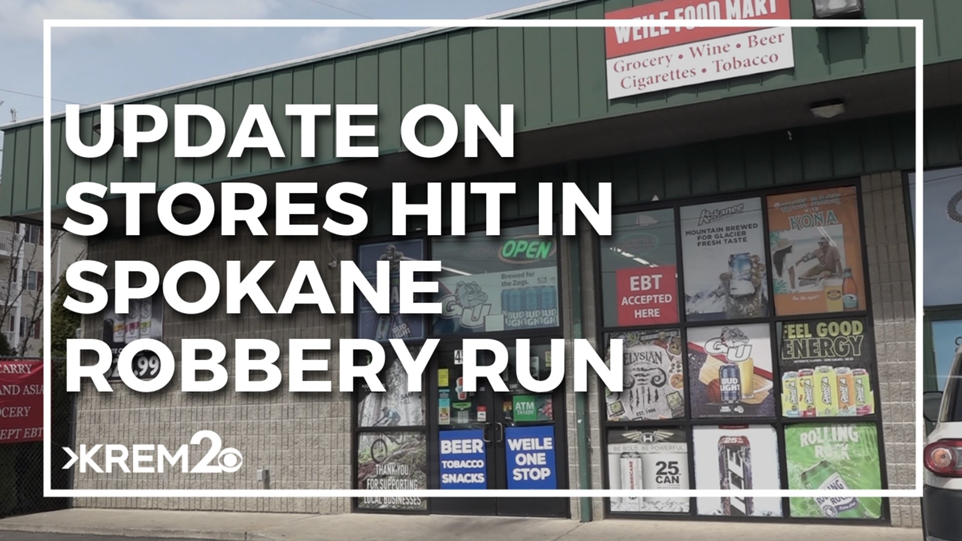 37-year-old Tysen R. Foster has been booked into the Spokane County Jail for six counts of first-degree armed robbery, among other charges.