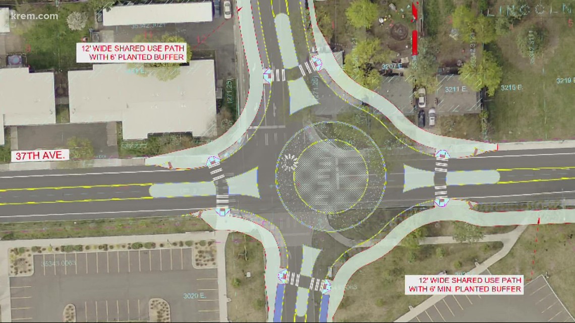 Spokane considers roundabout on South Hill | krem.com