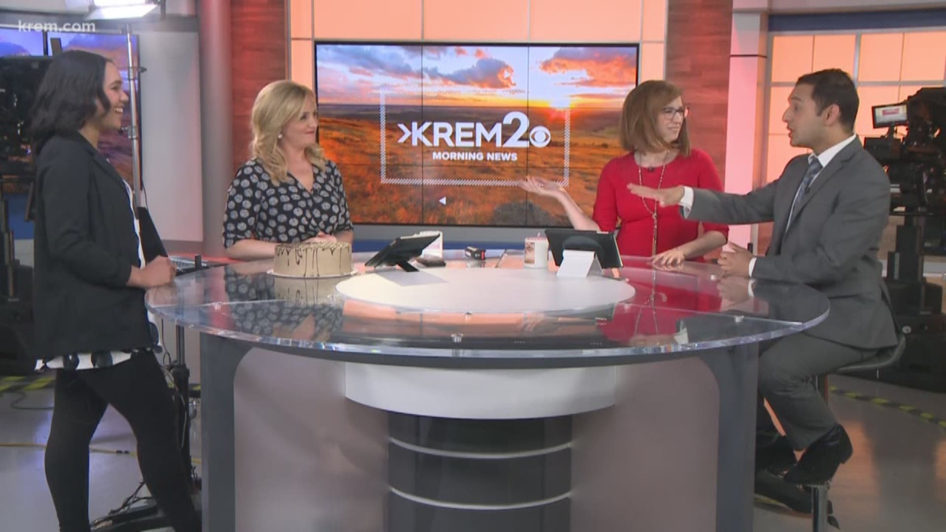 KREM's Brittany Bailey says goodbye to the Morning Crew on her last day.