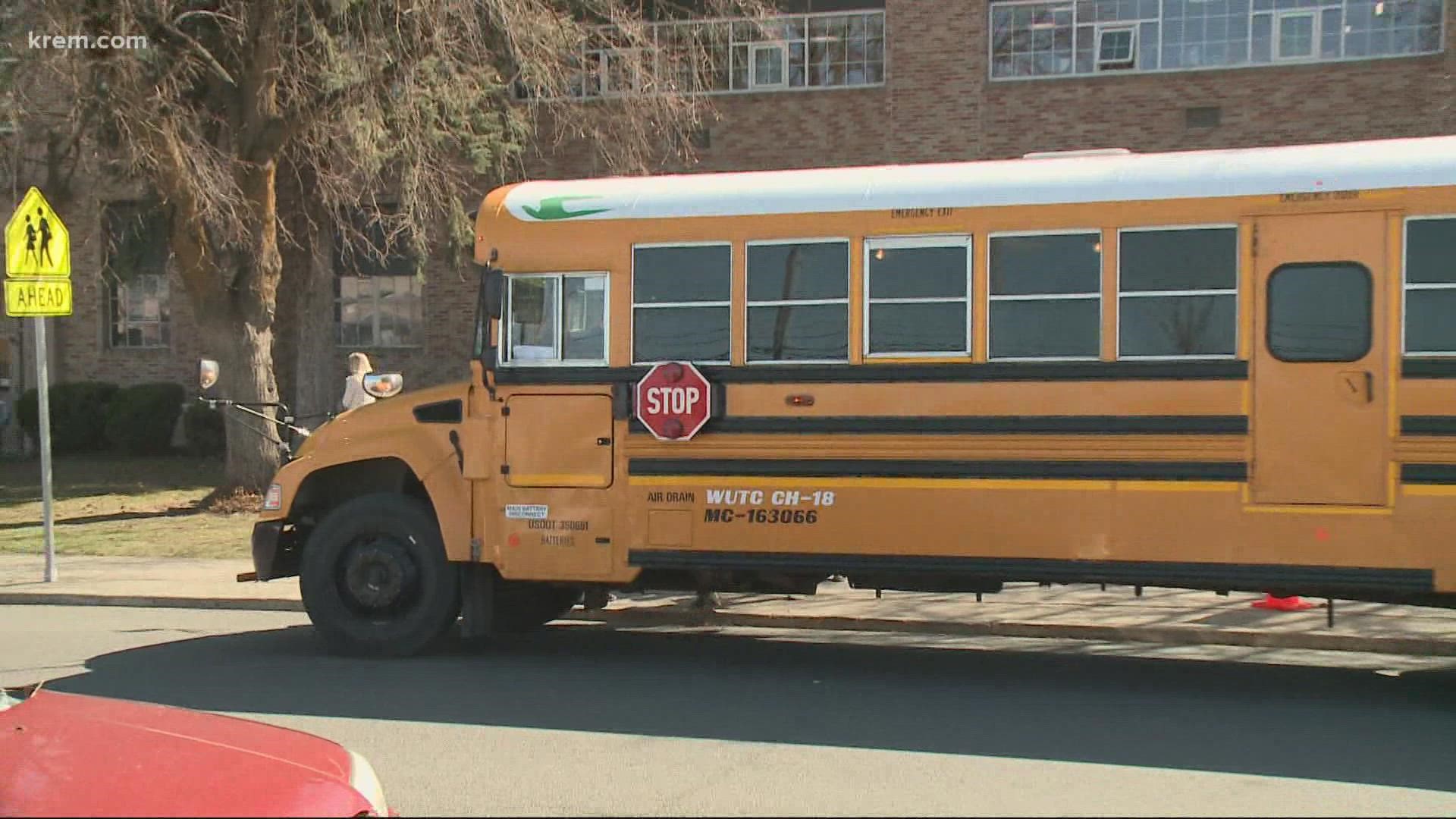 35% of students in the district take the bus each school day. Some have been arriving more than an hour late.