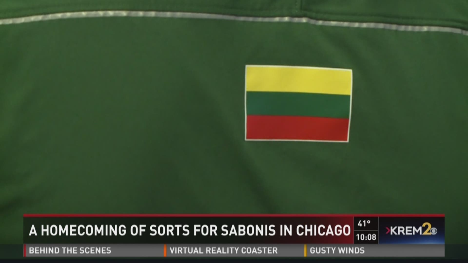 Gonzaga fans are known for traveling well, but the Bulldogs will have some extra support in Chicago thanks to Domas Sabonis and his Lithuanian roots.