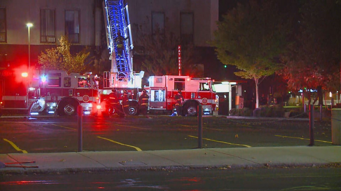 Early Morning Dumpster Fire Spreads To Downtown Spokane Building | Krem.com