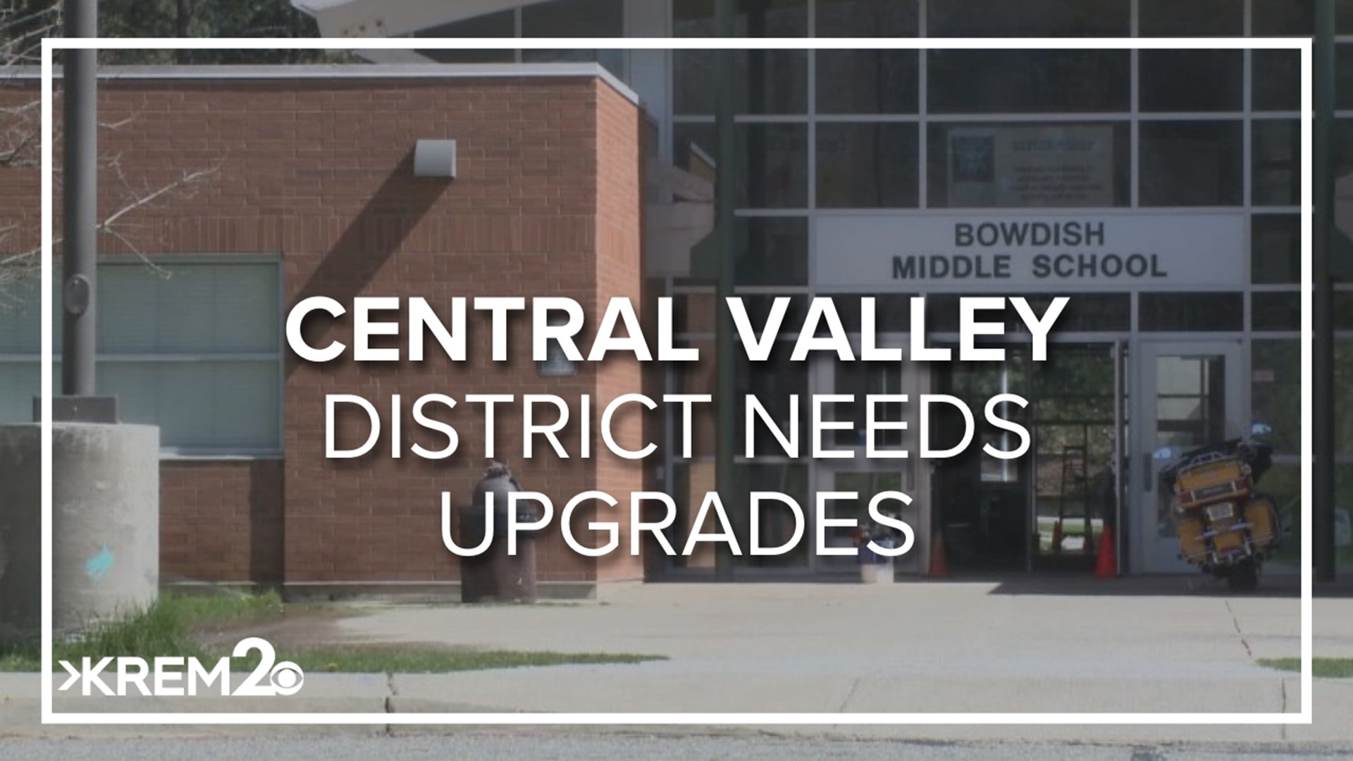 Many of the district's facilities, including Bowdish Middle School, are in need of renovation.