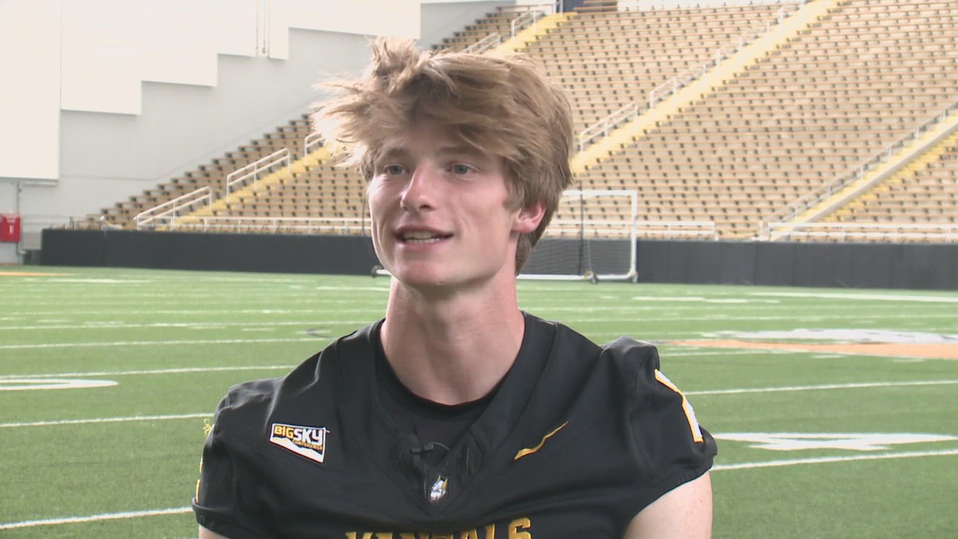 Over the last two years, Layne has worked tirelessly to recover from a preseason injury after walking onto the Vandal football team freshman year.