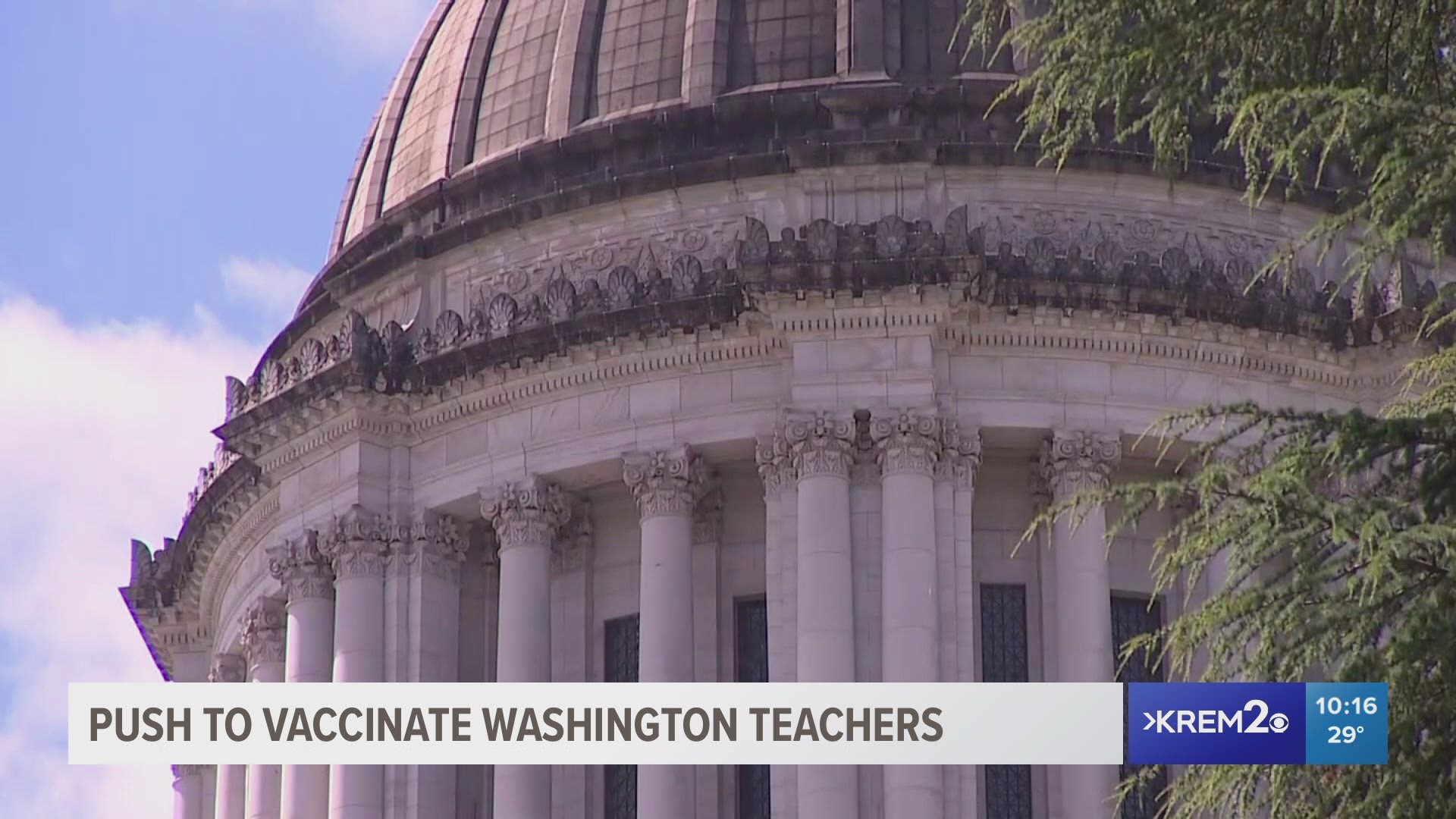 Most Washington teachers will currently have to wait weeks before becoming eligible.