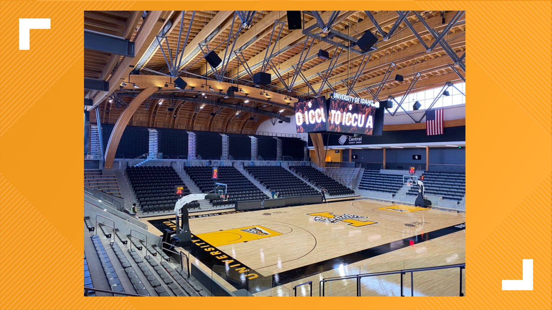 University of Idaho unveils new basketball arena