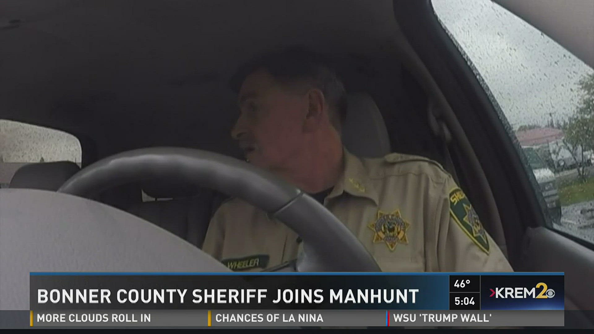 Bonner County Sheriff joins manhunt, makes arrest