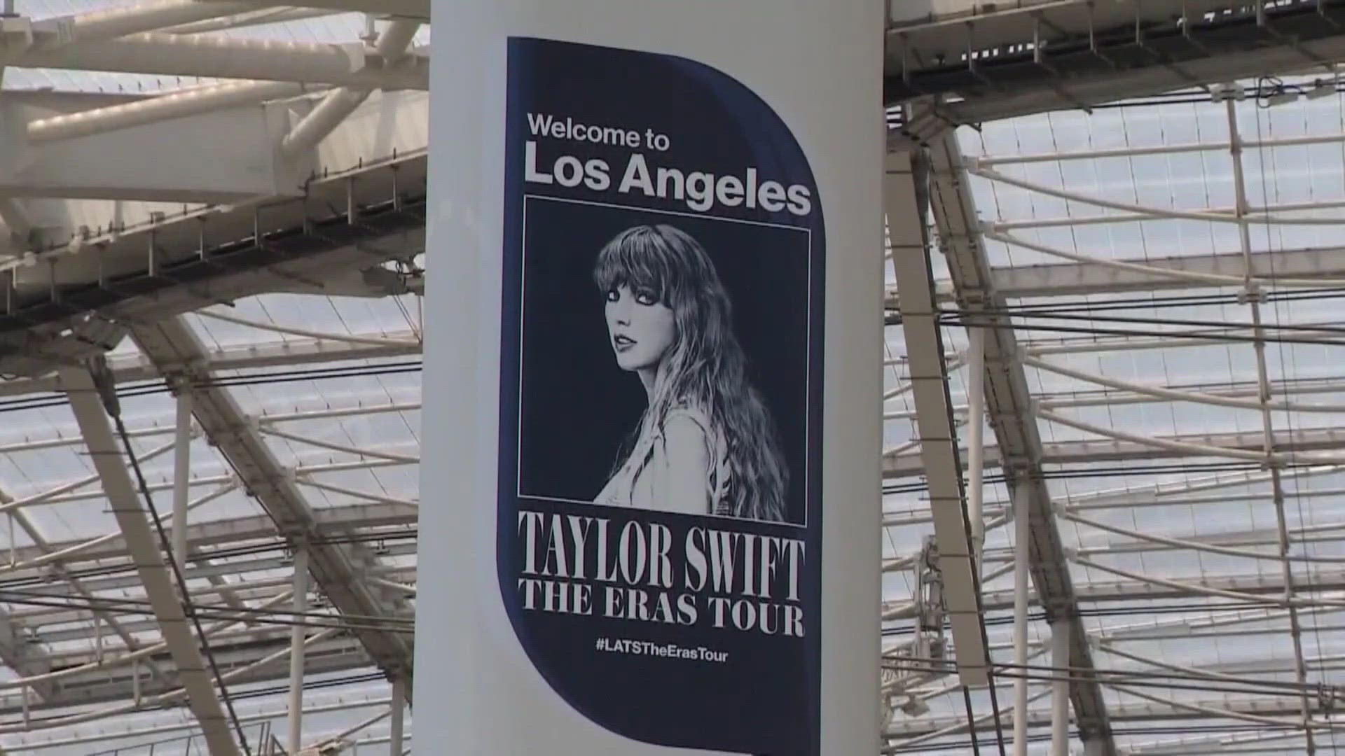 Swifties lines up early in Vancouver B.C. to get merch for the singer's final stop on her tour.