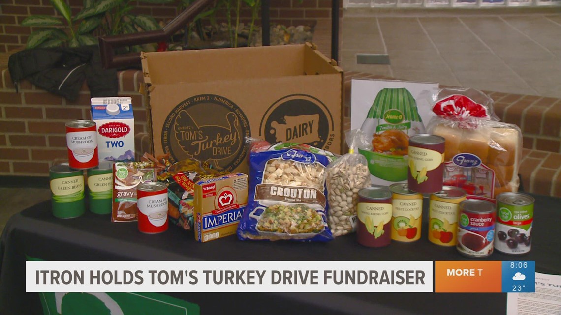 Itron holds Tom's Turkey Drive fundraiser