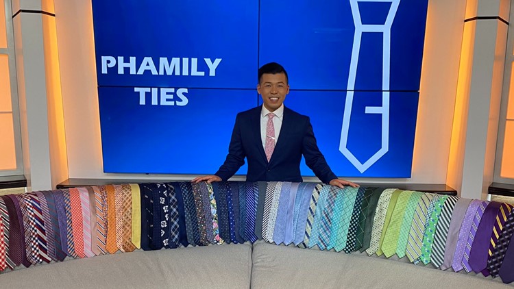 Up with KREM Anchor Tim Pham appears on USA Today for 'Phamily Ties' giveaway