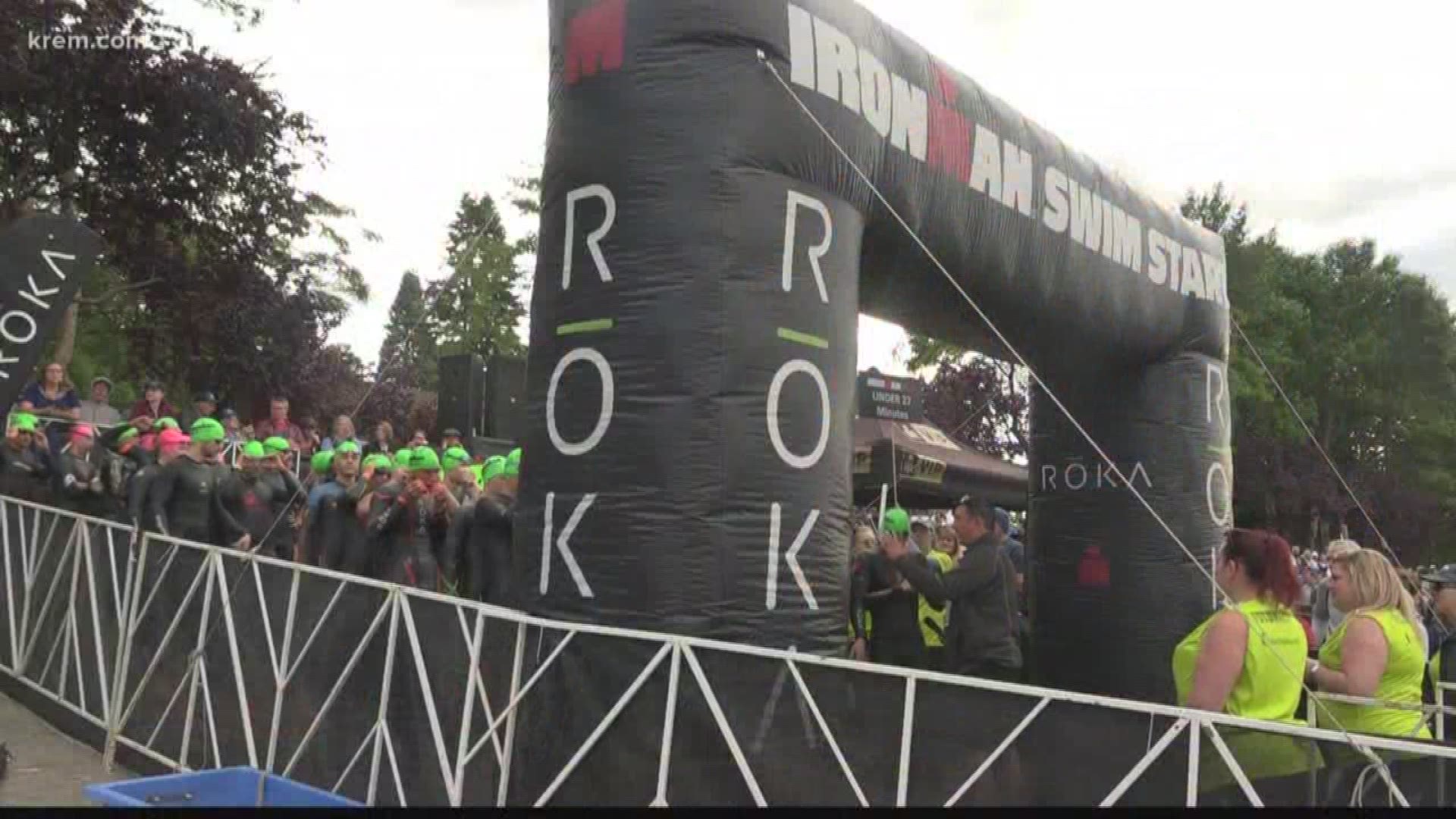 KREM Reporter Amanda Roley captured some of the highlights from the 2019 Coeur d'Alene Ironman 70.3.