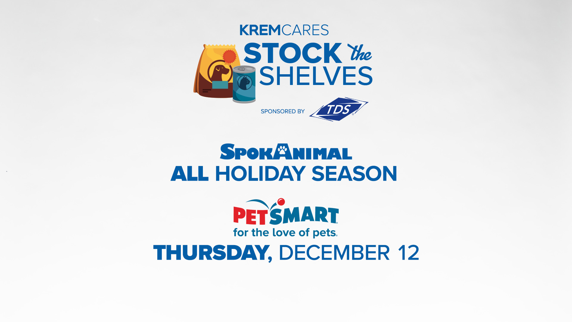 KREM Cares and Spokanimal are working together in an effort to get pet food and supplies to use at the shelter and food bank.