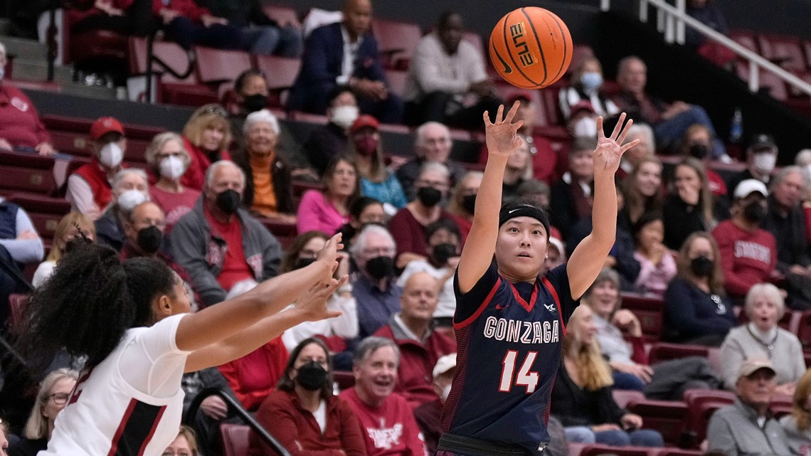 Gonzaga women's 14-game win streak snapped at Santa Clara 77-72