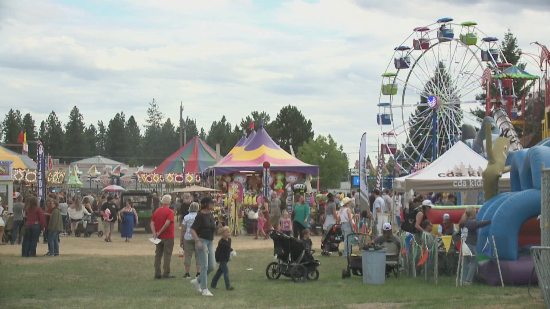 The North Idaho State Fair at the Kootenai County Fairgrounds goes through August 24. KREM 2 photojournalist Joe Ierardi gives us a look at some of the festivities.