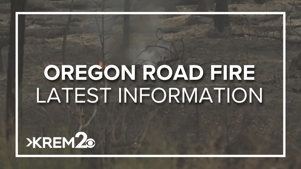 Oregon Road Fire update on the morning of August 23 | krem.com