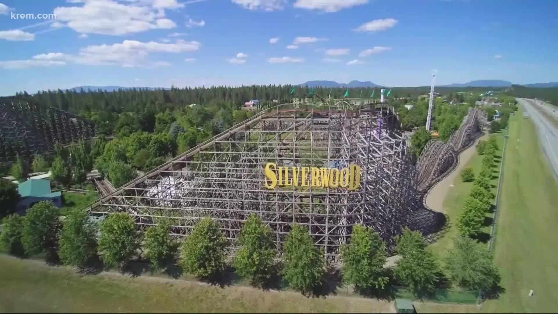 Authorities from the Kootenai County Sheriff's Office responded to a report of a wooden roller coaster on fire at 1:30 a.m. Saturday.