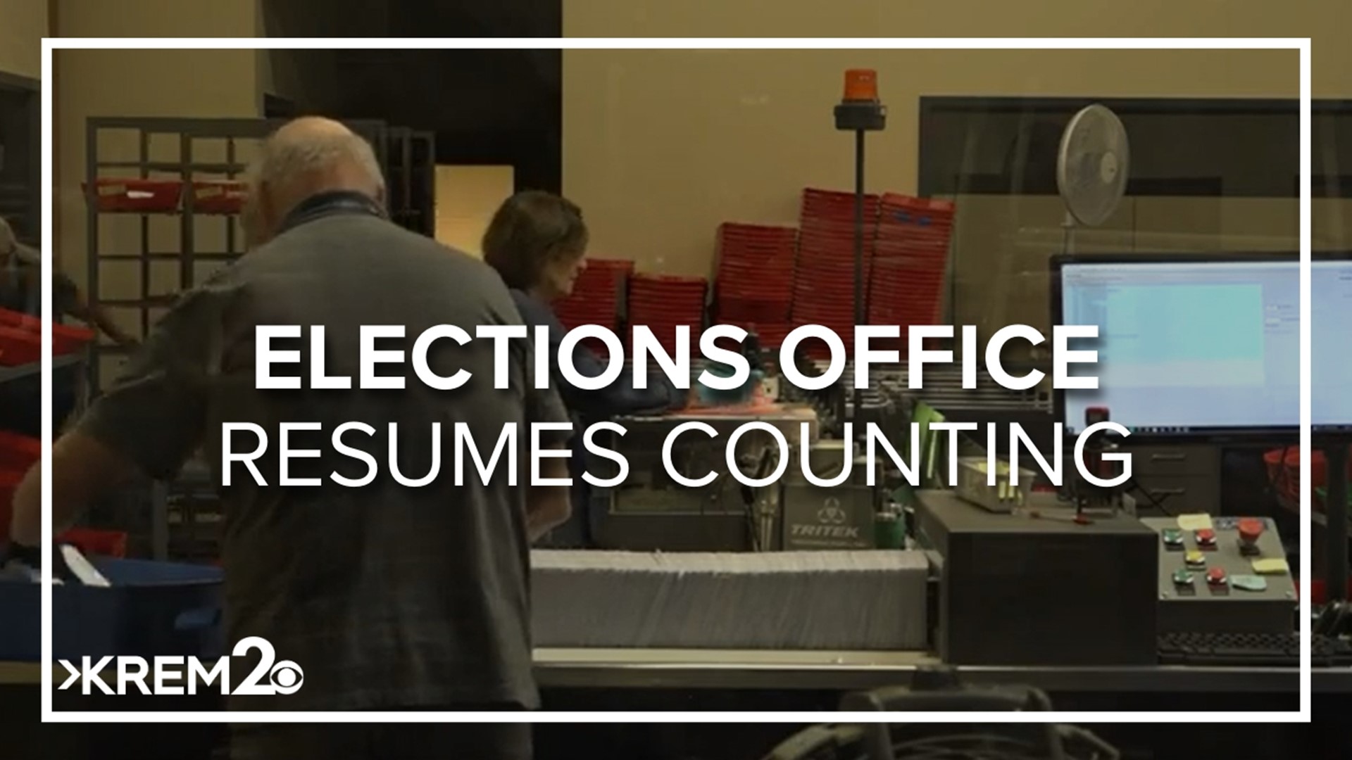 There are still potentially hundreds of thousands of votes to be counted. Officials say there will most likely be election offices to receive more white powder.