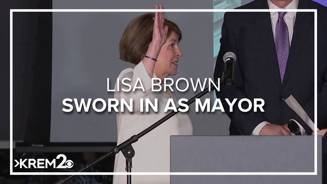 Lisa Brown Sworn In As Spokane Mayor