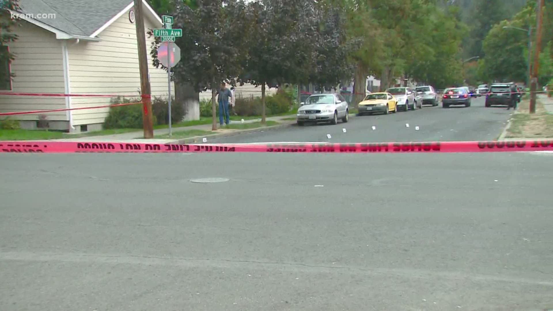 Spokane police and Major Crimes Detectives are investigating after one person was shot and killed in a drive-by shooting on Thursday afternoon.