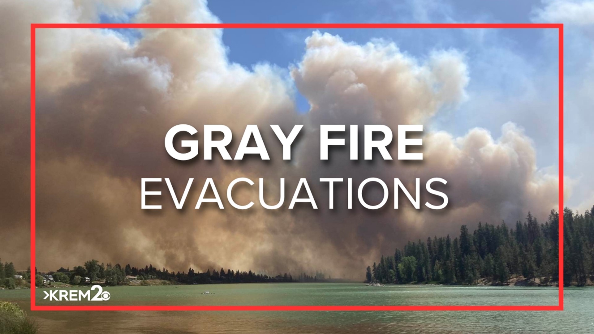 Gray Fire in Medical Lake prompts Level 3 evacuations for the whole