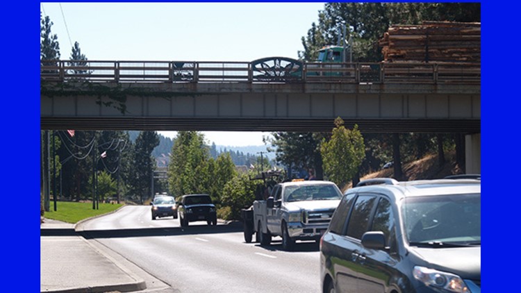 US-95 bridge construction over Northwest Boulevard begins Monday