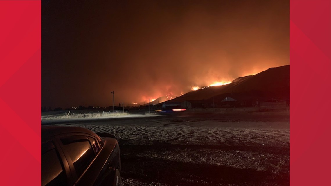 Photos and videos of fires near Nespelem | krem.com