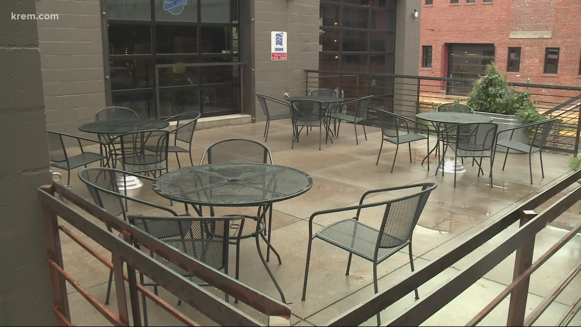 Most local restaurants are closing patio seating due to cold weather. Normally restaurants can survive that change, but seating has dramatically decreased indoors.