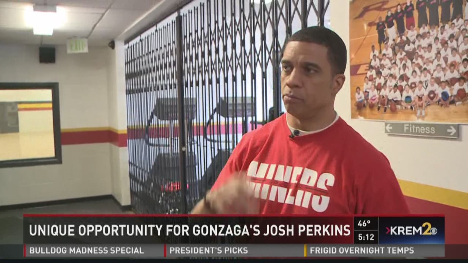 The father Gonzaga guard Josh Perkins is happy to have his son home in Denver for the Zags' first game in the NCAA Tournament.