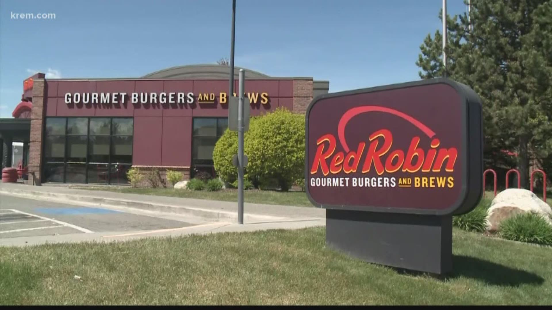 The Red Robin in Spokane Valley was named the busiest in the U.S. by the restaurant chain.