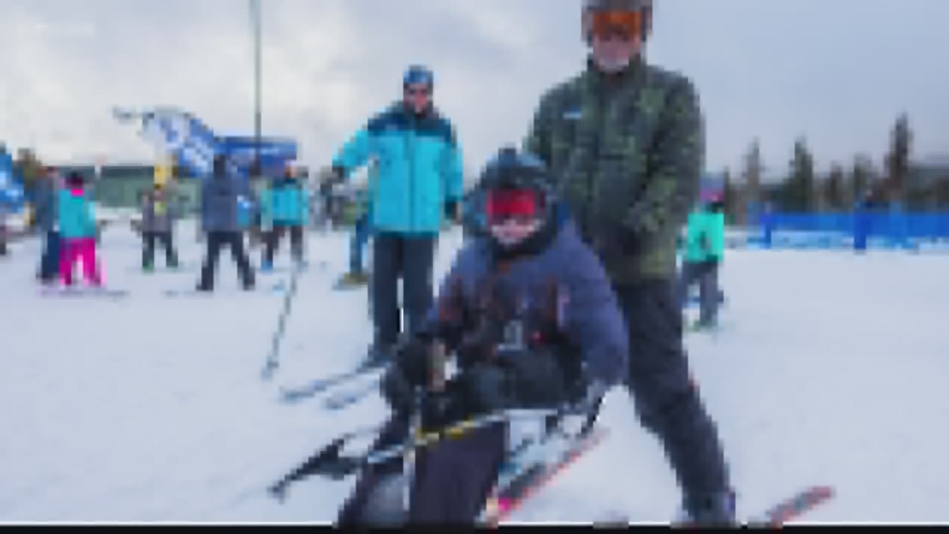 Therapeutic Recreation Services gives people living with disabilities to participate in winter sports.
