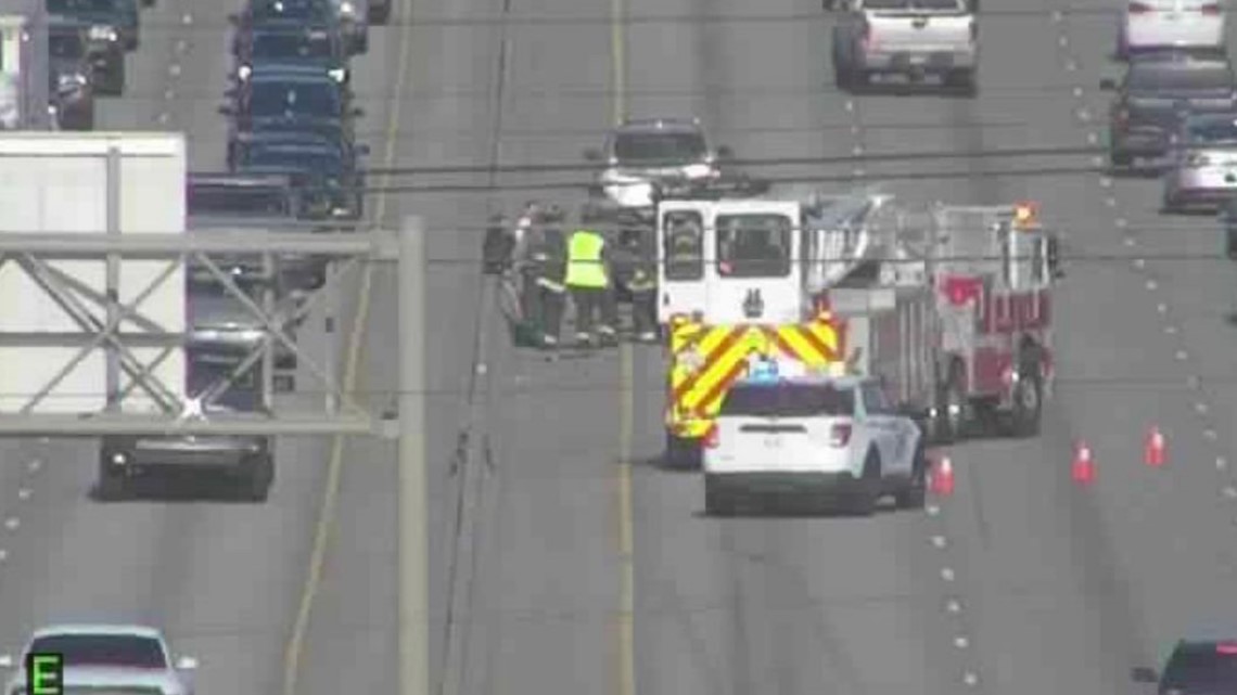 Crash blocking two left lanes on eastbound I-90 near Hamilton | krem.com