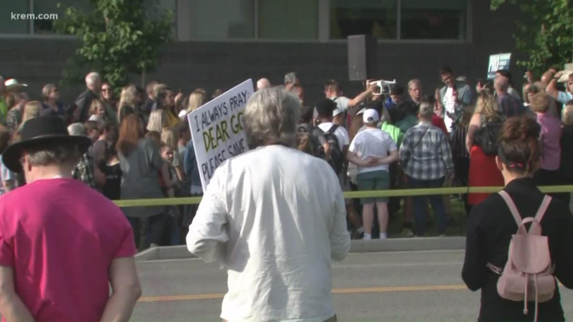 The Spokane Police Department was prepared in advance to make sure the event and counter-protest stayed peaceful.