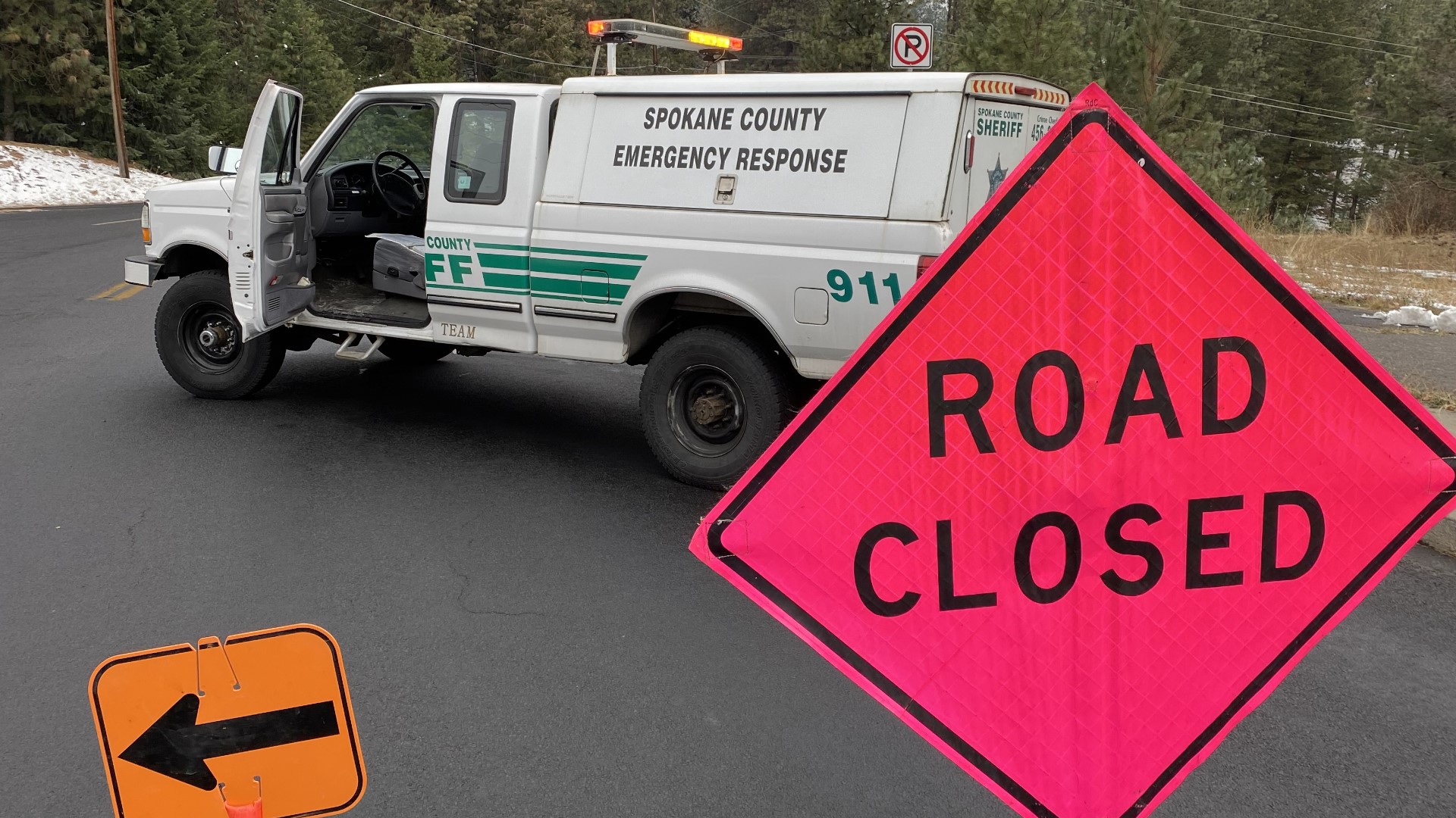 Car Crash Closes North Government Way | Krem.com