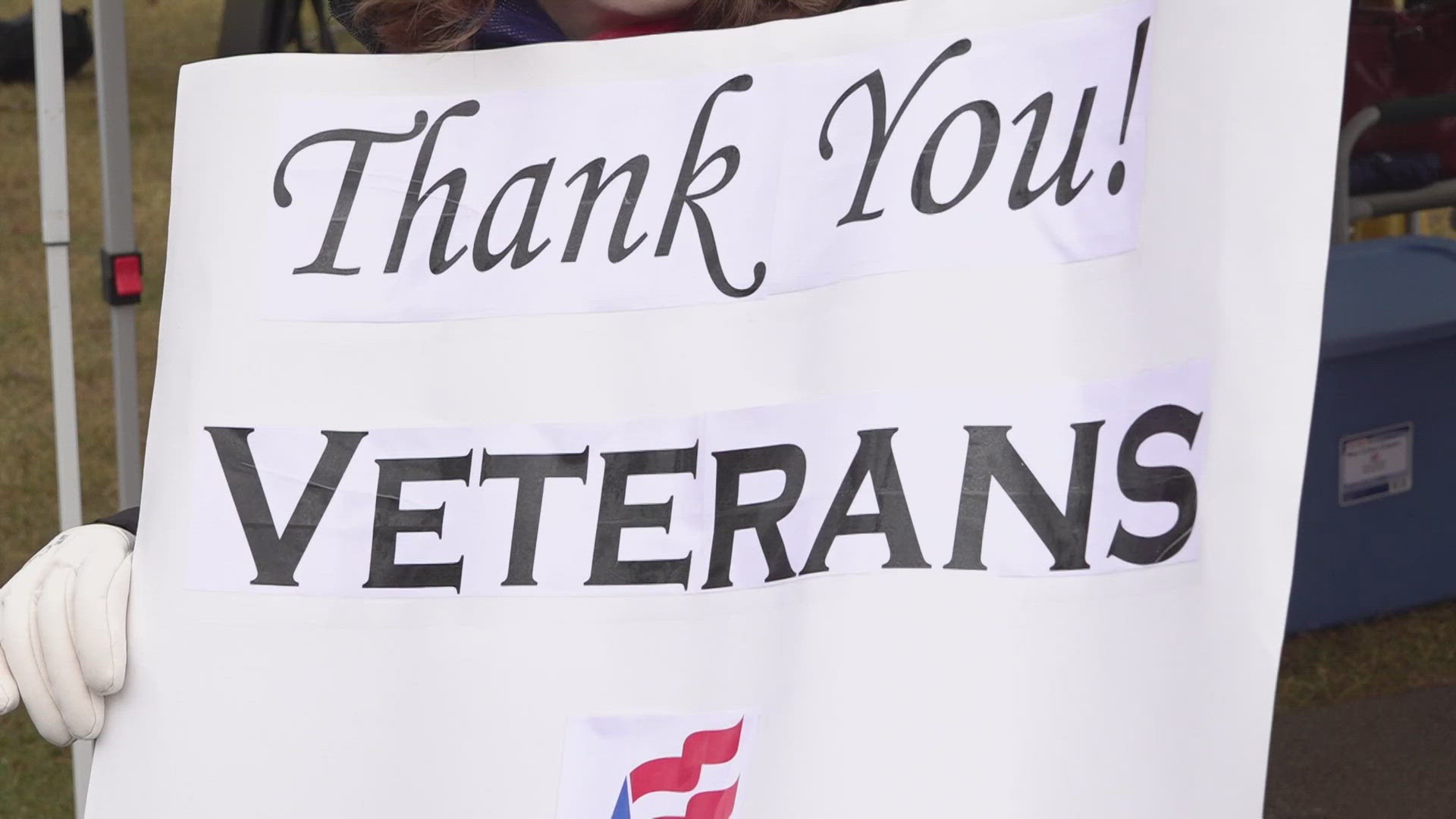 The VA held an event on Monday to honor those who have served out country.