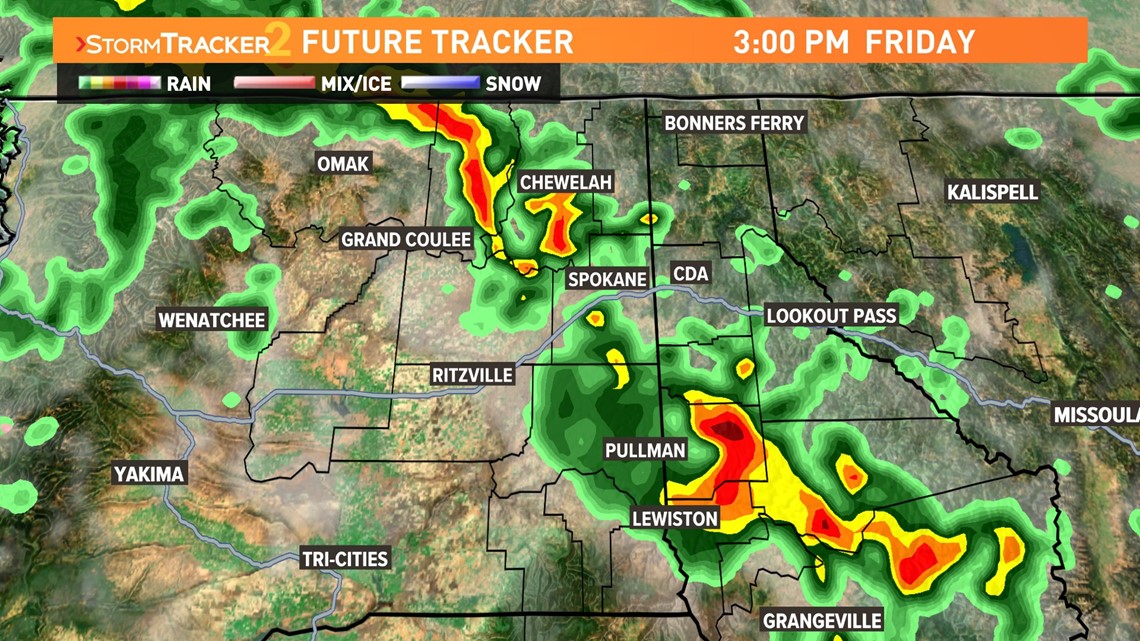 Thunderstorms possible across Spokane through the weekend - Vimarsana News