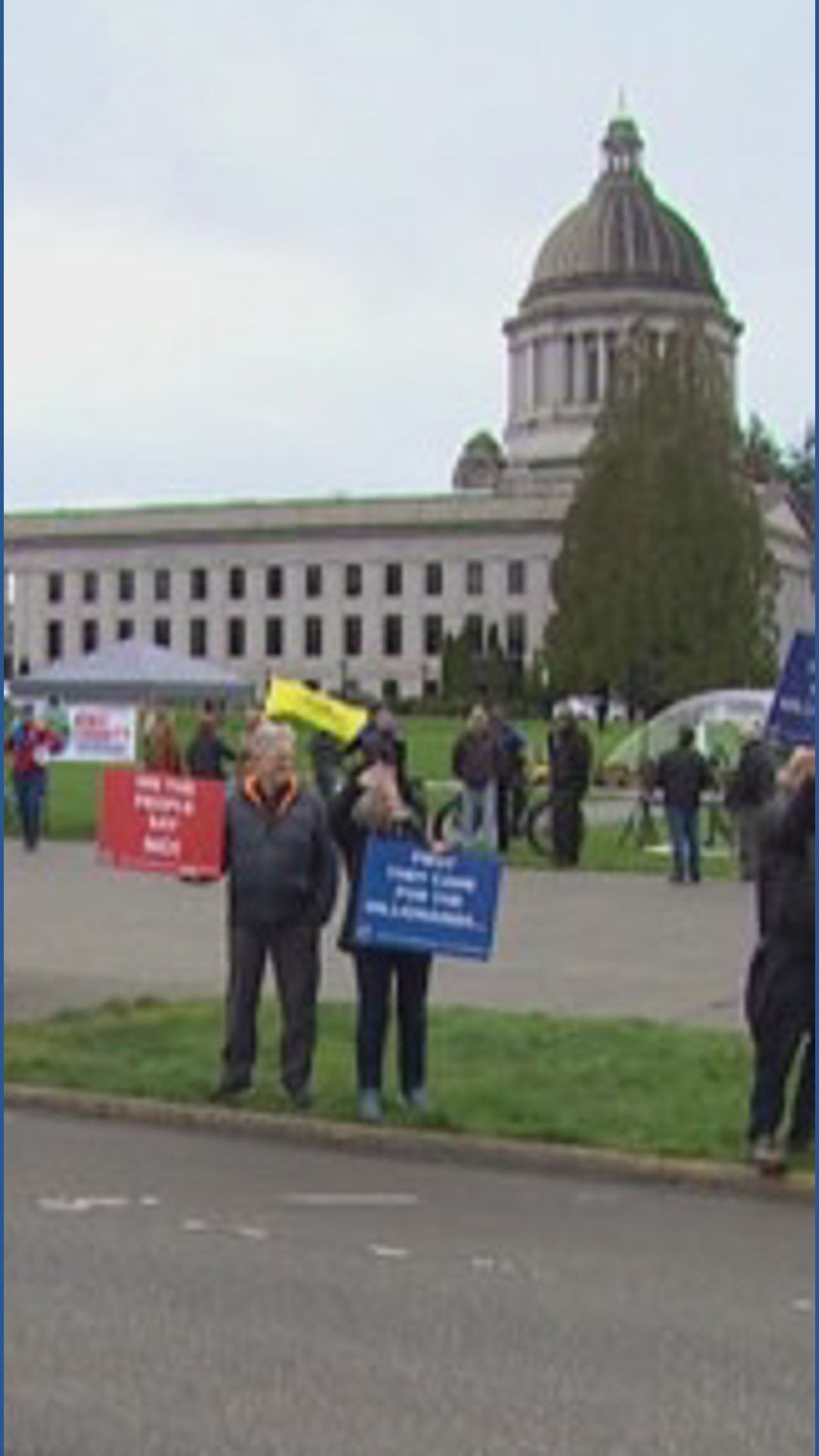 Hundreds rally Sunday in Olympia to protest soon-to-be-passed ...
